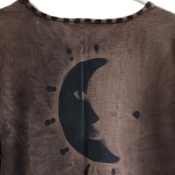 Vintage 80's Wek The World Bohemian Maxi Dress - Picture 11 of 16